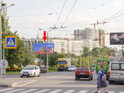 Білборд, Бігборд (Борд)  B у Харкові, 3x6  Гвардійців-Широнінців вул., 108, в центр Фото 1