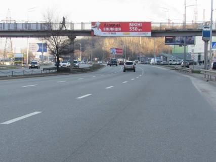Нестандарт A у Києві Саперно-Слобідська вул., 22, навпроти, в сторону Бойчука вул. (Колиш. Кіквідзе). Монтаж + демонтаж оплачується окремо, вартість робіт дорівнює вартості дод. зміни сюжету Фото 1