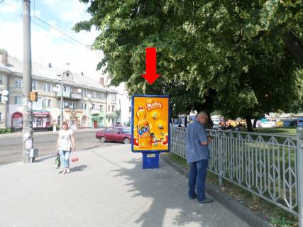 Ситилайт  в Ровно, 1.8x1.2  Привокзальна пл., біля з/д вокзалу фото 1