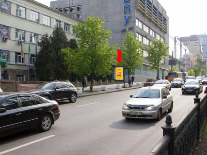 Ситилайт  в Киеве, 1.8x1.2  Шевченка бул., 56, в сторону Хрещатика вул. фото 1