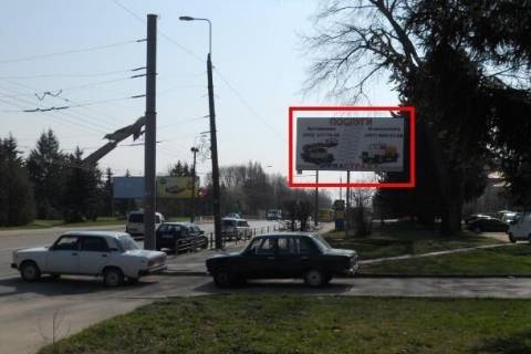 Билборд A в Тернополе, 3x6  Бандери вул., 88, біля магазину "Інтербуд" фото 1