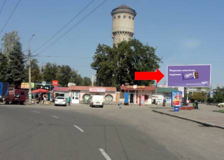 Білборд, Бігборд (Борд)  A у Полтаві, 3x6  Слави пл., 1 / Привокзальна вул., біля Південного з/д вокзалу Фото 1