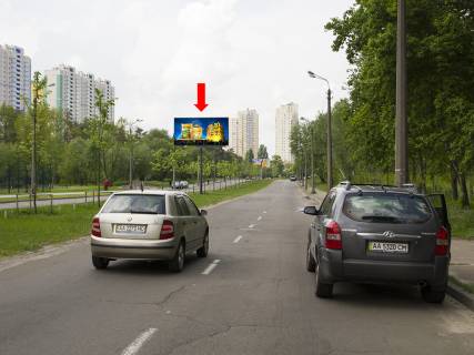 Билборд A в Киеве, 3x6  Навої пр., роздільник, в сторону бул. Перова фото 1