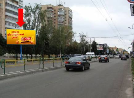 Билборд B в Житомире, 3x6  Київська вул., 104, біля магазину "Вікотек", в бік ТРЦ "Глобал", центр фото 1