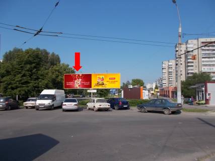 Призма A в Львове, 3x6  Широка вул., 68 / Суботівська вул., біля супермаркету "АТБ", ринку "Левандівський", ліва - 19321 фото 1