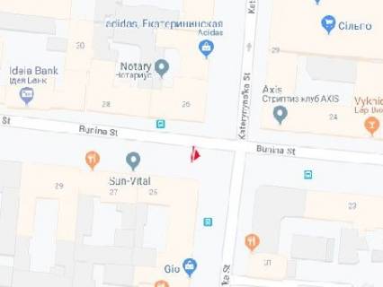 Сiтiлайт B у Одесі, 1.8x1.2  Строкатої Ніни вул. (Буніна)., 25 схема