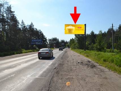 Білборд, Бігборд (Борд)  A у Васищеве, 3x6  Промислова вул., смт Васищеве, біля АЗС, (2), у бік м. Зміїв Фото 1