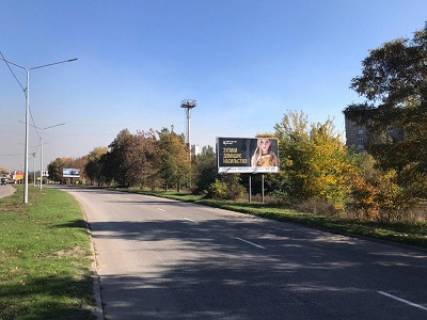 Білборд, Бігборд (Борд)  A у Запоріжжі Тиражна вул., В сторону Греблі Фото 1
