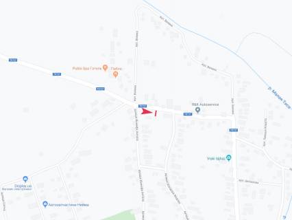Билборд A в Вышкове, 3x6  смт Вишково, Тиса вул. схема