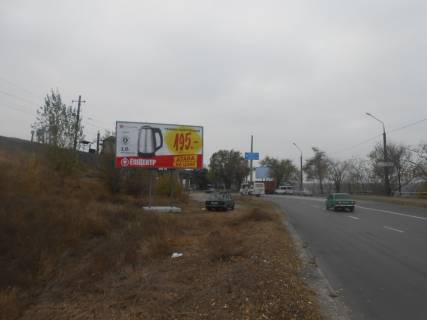 Билборд A в Запорожье Величара (Тюленіна) вул., в'їзд на міст Преображенського, в сторону о. Хортиця фото 1