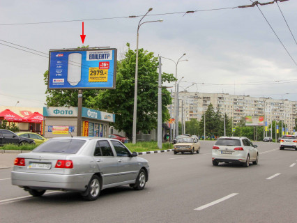 Билборд B в Харькове, 3x6  Ахсарова вул., 30а, з центру фото 1