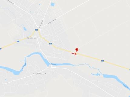 Билборд B в Кривом озере, 3x6  смт Криве Озеро, виїзд на Первомайськ схема
