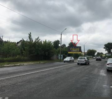 Билборд B в Луцке Набережна вул. - Сільська вул., в сторону вул. Шевченка фото 1