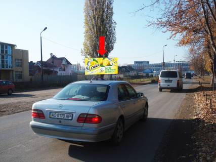 Билборд B в Ужгороде, 3x6  Краснодонців вул., біля ринку фото 1