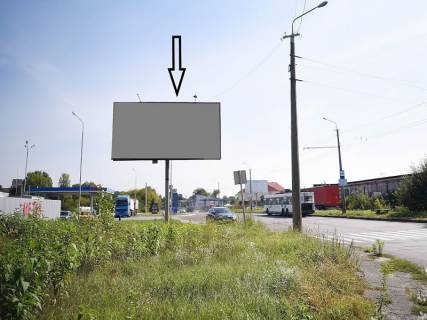 Billboard B in Lutsk Bozenka st. - Stanislavs'kogo st., v'izd z m L'viv Photo 1