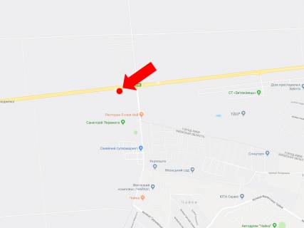 Билборд B в Киеве, 3x6  просп. Берестейський (Перемоги). - вул. Зв'язківців, поворот на ЖК "Чайка", з центру схема