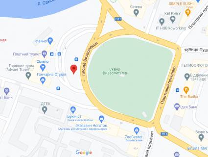 Билборд B в Кривом Роге, 3x6  Визволення пл., 2а схема