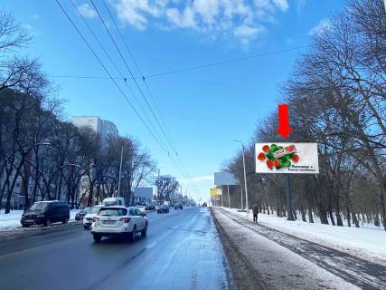 Білборд, Бігборд (Борд)  A у Хмельницькому, 3x6  Львівське шосе, 55, навпроти університету економіки, з центру Фото 1
