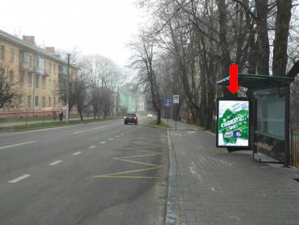 Ситилайт A в Львове, 1.8x1.2  Пасічна вул. 39 - вул. Таджицька, (зуп. "Таджицька"), в центр фото 1