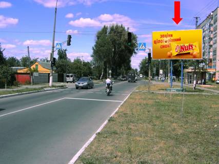 Билборд A в Ковеле, 3x6  Володимирська вул., 101, біля Приватбанку фото 1