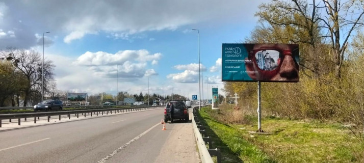 Билборд A в Гребенки, 3x6  Траса Київ-Одеса (М-05), смт Гребінки, (2), в'їзд у місто з боку Одеси, Білої Церкви фото 1