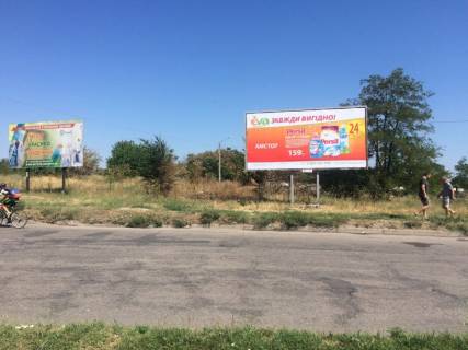Билборд A в Запорожье Преображенського пр. (колиш. Радянський пр.) - Ювілейний пр., Кільце, другий праворуч на кільці фото 1