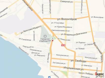 Ситилайт B в Бердянске Западный пр., подъем схема