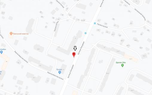 Билборд B в Хмельницком Степана Бандери (Маршала Рибалка) вул., 9 схема