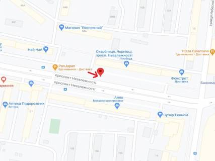 Скролер, Скрол B у Чернівцях Незалежності пр., 82 - 300127 схема