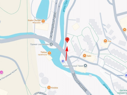 Видеоборд A в Буковеле, 1.8x1.2  Буковель, вхід до центральної площі (2) (пакетний продаж Сіті Пакет Нумо) - 669474 схема