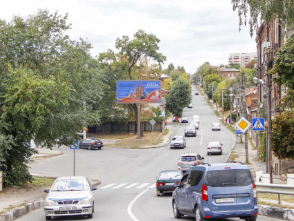 Білборд, Бігборд (Борд)  B у Харкові, 3x6  Озерянська (Муранова) вул., 88 - Рилєєва вул., з центру Фото 1