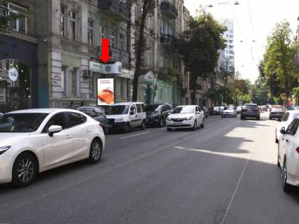 Ситилайт  в Киеве, 1.8x1.2  В. Житомирська вул., 29, в сторону пл. Львівська фото 1