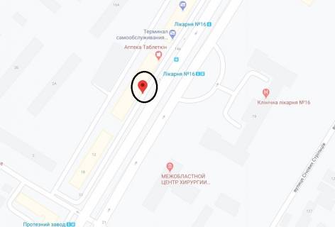 Билборд B в Днепр (Днепропетровск), 6х3  просп. Богдана Хмельницького (Героїв Сталінграда), 16, біля входу у Варус схема