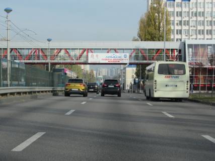Нестандарт A у Києві просп. Любомира Гузара (Космонавта Комарова). - Василенка вул., в сторону Індустріального мосту. Монтаж + демонтаж оплачується окремо, вартість робіт дорівнює вартості дод. зміни сюжету Фото 1