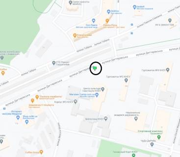 Prismatron, Prism A in Kyiv Degtarivs'ka st., 49, povorot do ZK "Zelenij Ostriv" - 292916 scheme