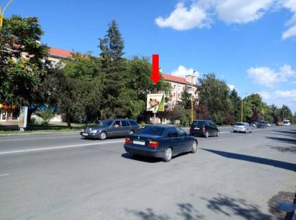 Билборд B в Ужгороде, 3x4  Свободи пр. / Джамбула вул. фото 1
