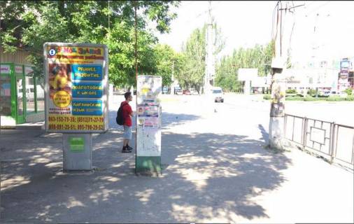 Ситилайт B в Николаеве Центральний просп. (Леніна просп.)., 111, зупинка "вул. Садова" фото 1