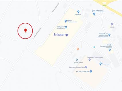 Billboard A in Vinnytsia, 3x6  Hmel'nic'ke sose, Epicentr scheme