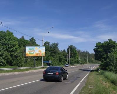 Билборд B в Киеве просп. Литовський (Мінський)., зупинка "Атерлея", 200 м до кінно-спортивної бази "Набіг", в сторону Межигір'я фото 1