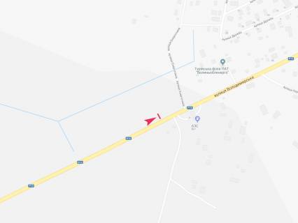 Билборд B в Турийске, 3x6  смт Турійськ, зі сторони Володимир-Волинського схема