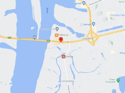 Видеоборд A в Киеве Бажана пр., 2Б, АЗС "KLO", прайс за трансляцію ролика 10 сек, 1 вихід/2 хвилини, цілодобово - 402529 схема