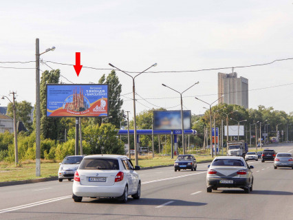 Билборд B в Харькове, 3x6  Клочківська вул., водосховище, (1), з центру фото 1