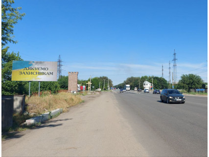 Билборд B в Кропивницкий (Кировоград), 3x6  Мурманська вул., зупинка "Маловісковський контрольний пункт" фото 1