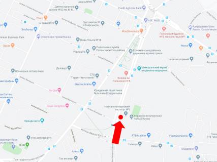 Призматрон, Призма  у Києві, 3x6  Народного Ополчення вул. 9 - вул. Вінницька, в сторону пл. Севастопольської - 445269 схема