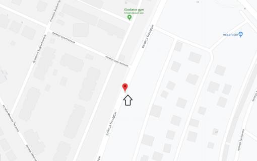 Билборд A в Хмельницком, 3х6  вул.Красовського (біля заправки "Shell") схема