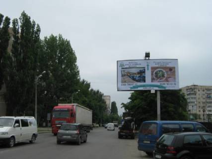 Билборд + в Одессе, 3x6  Заболотного вул., 28 - Кримська вул. фото 1