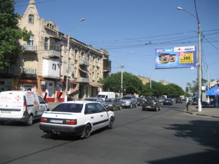 Білборд, Бігборд (Борд)  + у Одесі, 3x6  М'ясоїдівська вул., 25 - Хмельницького вул. Фото 1