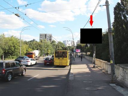 Видеоборд A у Києві, 2.3x3.14  Проспект Повітряних Сил (колиш. Повітрофлотський пр.)., на Повітрофлотському мосту, в сторону пл. Севастопольської - 583440 Фото 1