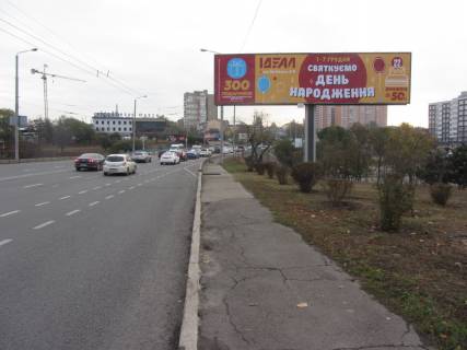 Билборд + в Одессе, 3x6  Грушевського вул., біля моста, (2), правий фото 1