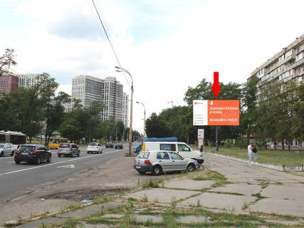 Призма A в Киеве, 3x6  просп. Європейського Союзу (Правди)., 80, навпроти ТРЦ "Ретровіль", в сторону вул. Івана Виговського (Маршала Гречка) - 295052 фото 1